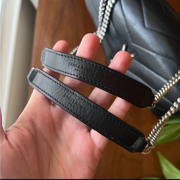 Ysl Loulou Small Black with silver Goldwear - Picture 4 of 6